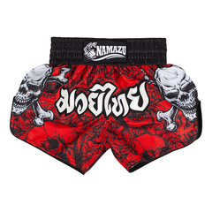 Namazu Muay Thai Muay Thai Shorts Namazu Skull n Bones Muay Thai Shorts
