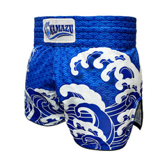 Namuzu Muay Thai Muay Thai Shorts Namazu Koi Fish Muay Thai Shorts Blue