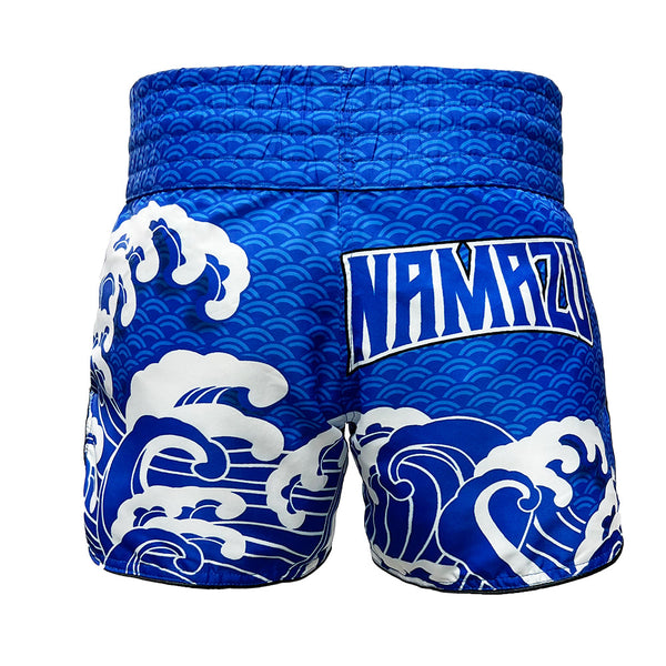 Namuzu Muay Thai Muay Thai Shorts Namazu Koi Fish Muay Thai Shorts Blue