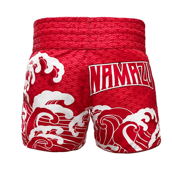 Namuzu Muay Thai Muay Thai Shorts Namazu Koi Fish Muay Thai Shorts Red