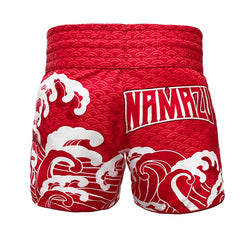 Namuzu Muay Thai Muay Thai Shorts Namazu Koi Fish Muay Thai Shorts Red
