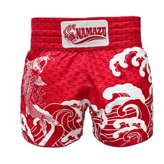 Namuzu Muay Thai Muay Thai Shorts Namazu Koi Fish Muay Thai Shorts Red
