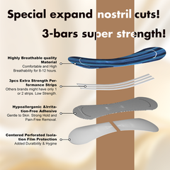 Nasal Strips Elevation Training Breathe Nasal Strips Skin