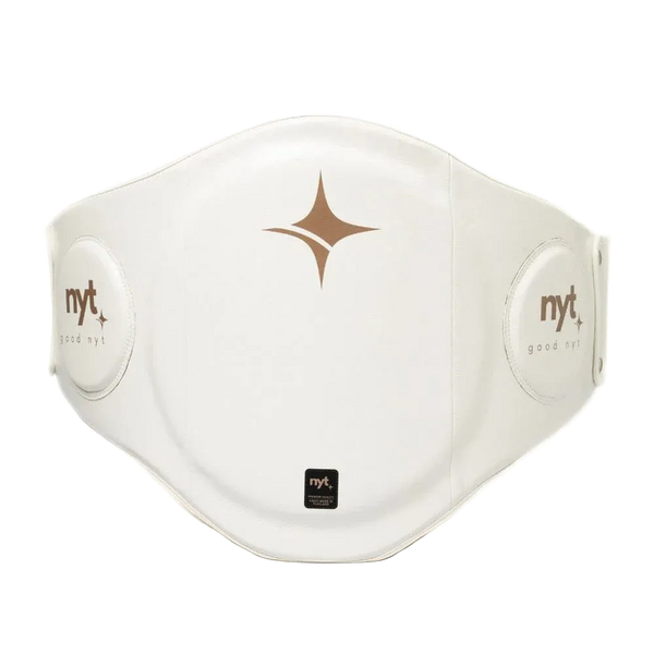 NYT Collection Body Protectors NYT Muay Thai Belly Pad White