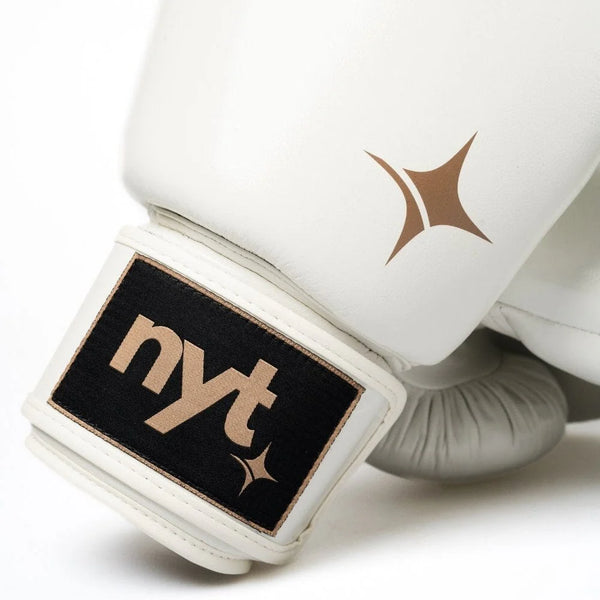 NYT Collection Boxing Gloves NYT Muay Thai Boxing Gloves White