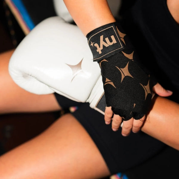 NYT Collection Boxing Gloves NYT Muay Thai Boxing Gloves White