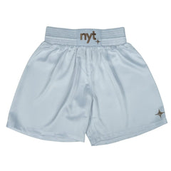 NYT Collection Boxing Shorts & Singlets NYT Satin Boxing Shorts White