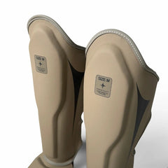 NYT Collection Shin Guards NYT Muay Thai Shin Guards Sand Smoke