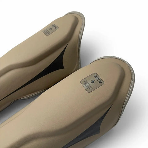NYT Collection Shin Guards NYT Muay Thai Shin Guards Sand Smoke