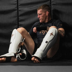 NYT Collection Shin Guards NYT Muay Thai Shin Guards White