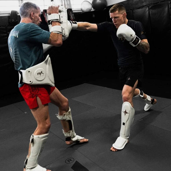 NYT Collection Thai Pads NYT Medium Muay Thai Pads White