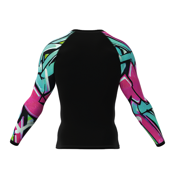 Okami Fightwear Longsleeve Rash Guard Okami Rasguard Long Sleeved Urban Vibe
