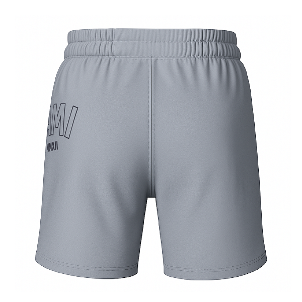Okami Fightwear MMA Shorts Okami Fightshorts Logo Grey