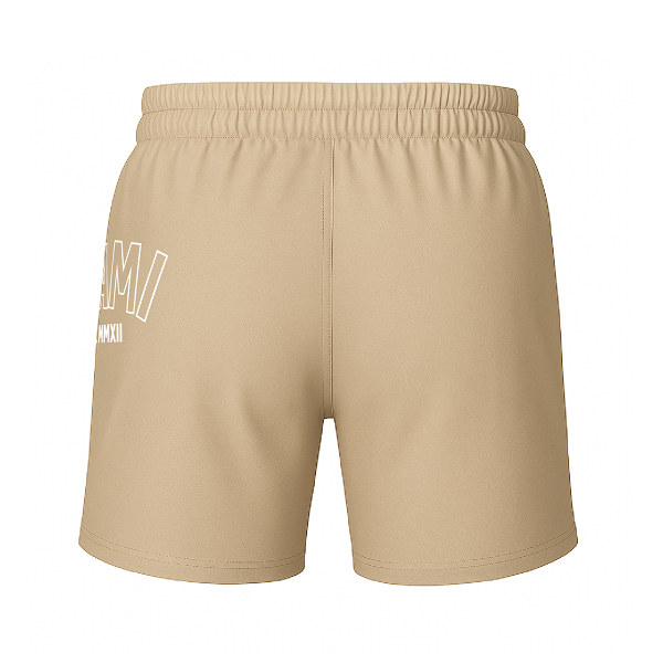 Okami Fightwear MMA Shorts Okami Fightshorts Logo Sand
