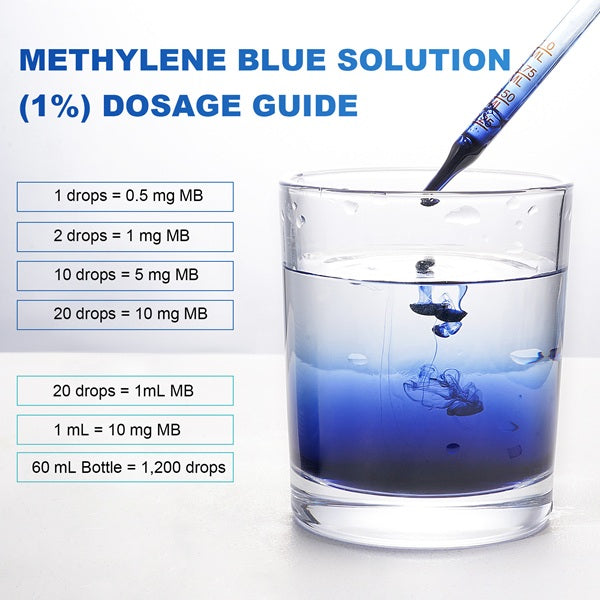 One Btanicl Supplements One Btanicl Methylene Blue Drops 60ml