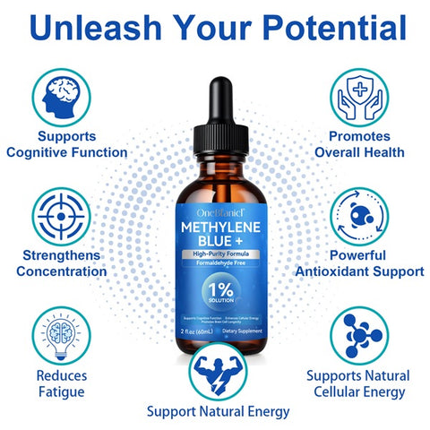 LCG Labs Supplements One Btanicl Methylene Blue 30 Gummies 5mg