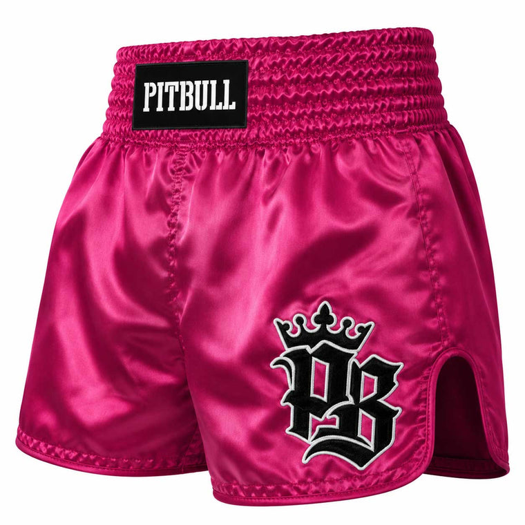 Pitbull Basics Muay Thai Shorts Pink