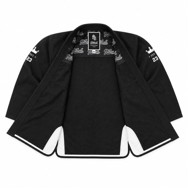 Pitbull BJJ Gis Pitbull Fight Gear Sponsored BJJ Gi Black
