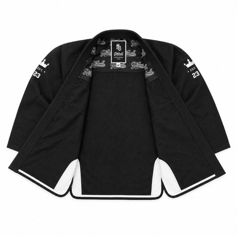 Pitbull BJJ Gis Pitbull Fight Gear Sponsored BJJ Gi Black