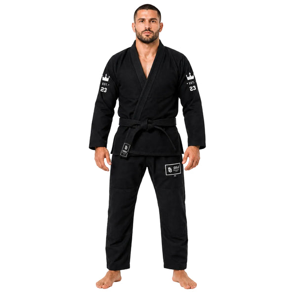 Pitbull BJJ Gis Pitbull Fight Gear Sponsored BJJ Gi Black