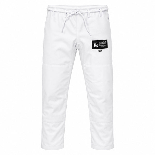 Pitbull BJJ Gis Pitbull Fight Gear Sponsored BJJ Gi White