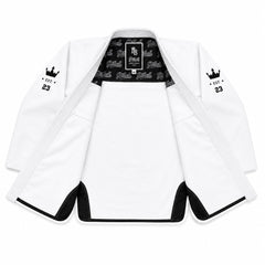 Pitbull BJJ Gis Pitbull Fight Gear Sponsored BJJ Gi White