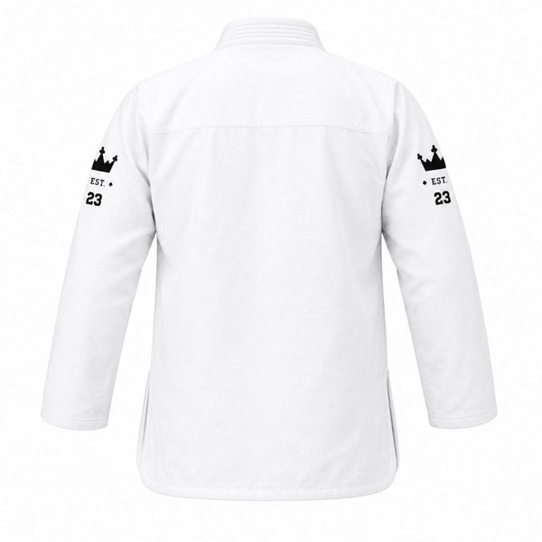 Pitbull BJJ Gis Pitbull Fight Gear Sponsored BJJ Gi White