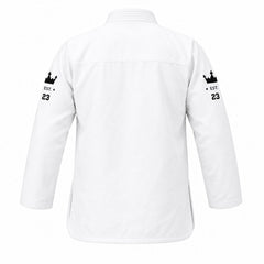 Pitbull BJJ Gis Pitbull Fight Gear Sponsored BJJ Gi White
