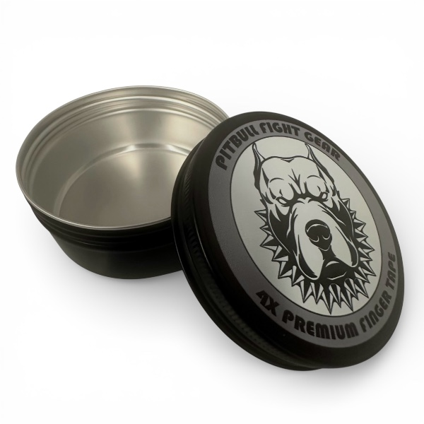 Pitbull BJJ Finger Tape Storage Tin