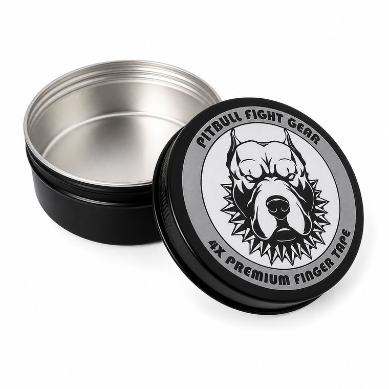 Pitbull BJJ Finger Tape Storage Tin
