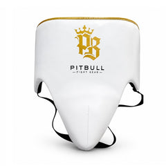 Pitbull Groin & Chest Guards Pitbull Pure Gold Groin Guard White