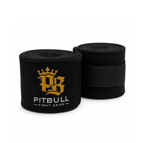 Pitbull Hand Wraps & Accessories White Pitbull Pure Gold Hand Wraps 4m