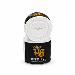 Pitbull Hand Wraps & Accessories White Pitbull Pure Gold Hand Wraps 4m