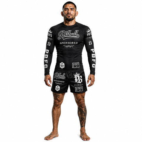 Pitbull Longsleeve Rash Guard Pitbull Sponsored Long Sleeve Rashguard