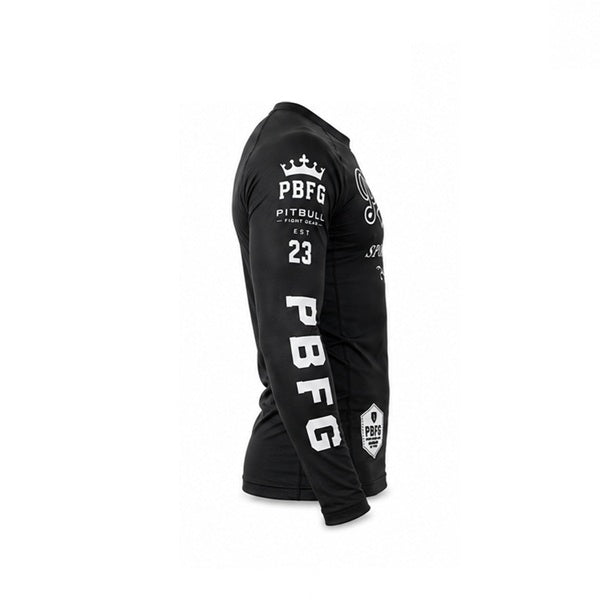 Pitbull Longsleeve Rash Guard Pitbull Sponsored Long Sleeve Rashguard