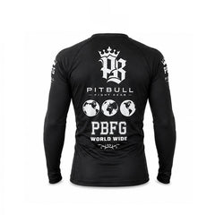 Pitbull Longsleeve Rash Guard Pitbull Sponsored Long Sleeve Rashguard