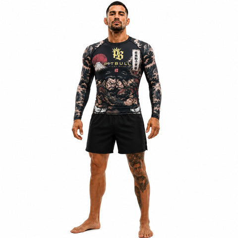 Pitbull Shortsleeve Rash Guard Pitbull The Gentle Art Short Sleeve Rashguard