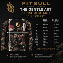 Pitbull Longsleeve Rash Guard Pitbull The Gentle Art Long Sleeve Rashguard