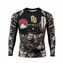 Pitbull Longsleeve Rash Guard Pitbull The Gentle Art Long Sleeve Rashguard