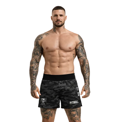 Pitbull MMA Shorts Pitbull Black Ops MMA Grappling Shorts
