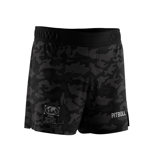 Pitbull MMA Shorts Pitbull Black Ops MMA Grappling Shorts
