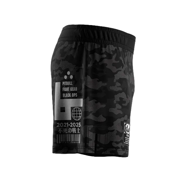 Pitbull MMA Shorts Pitbull Black Ops MMA Grappling Shorts