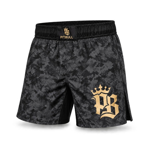 Pitbull MMA Shorts Pitbull PBFG MMA Grappling Shorts Black