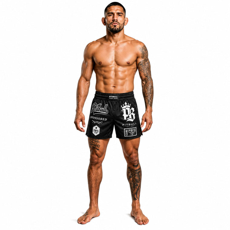 Pitbull Sponsored MMA Grappling Shorts