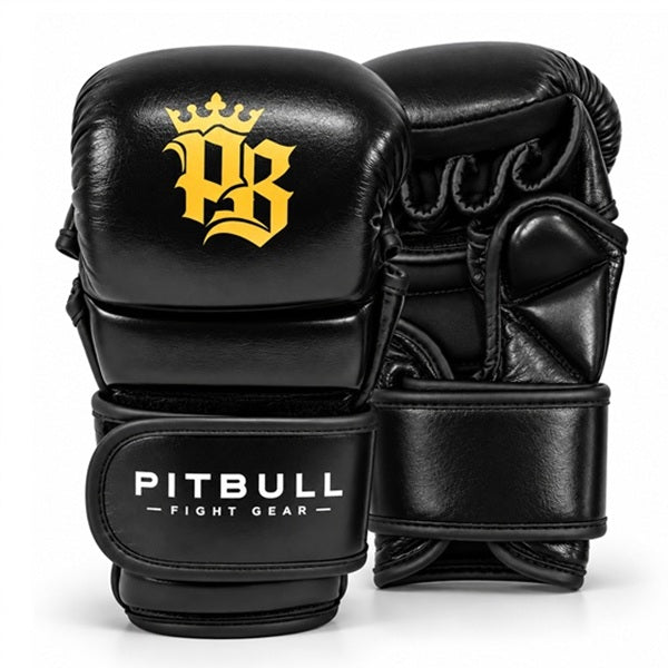 Pitbull Leather MMA Sparring Gloves