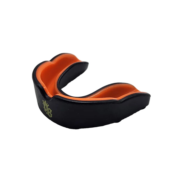 Pitbull Mouth Guards Black/Orange Pitbull Core Dual Layer Mouthguard