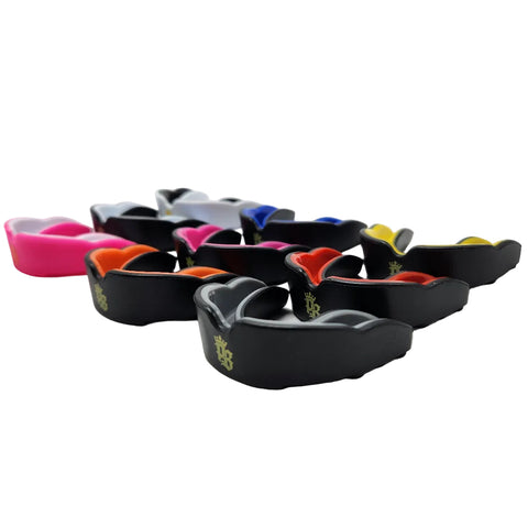 Pitbull Mouth Guards Black/Blue Pitbull Core Dual Layer Mouthguard