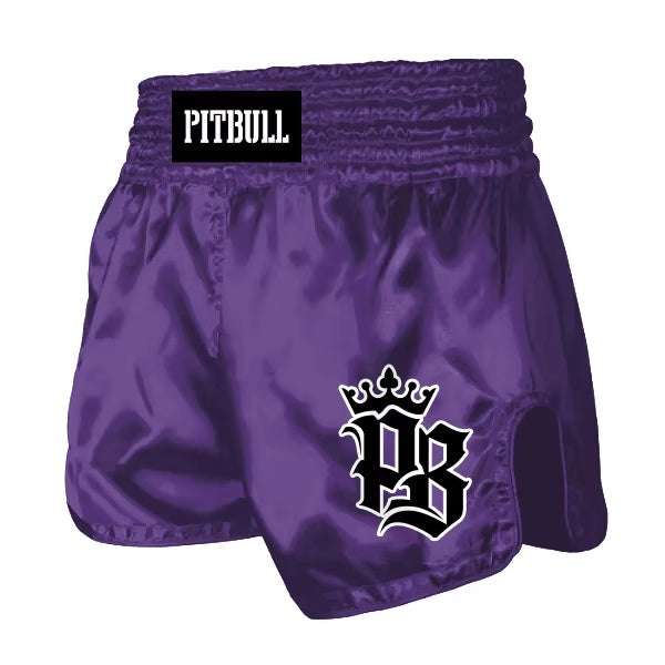 Pitbull Muay Thai Shorts Pitbull Basics Muay Thai Shorts Purple