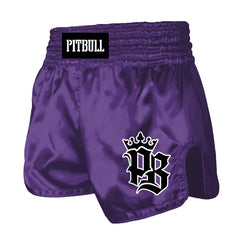 Pitbull Muay Thai Shorts Pitbull Basics Muay Thai Shorts Purple