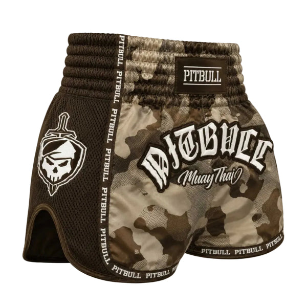 Pitbull Muay Thai Shorts Pitbull Combat Muay Thai Shorts Desert Camo